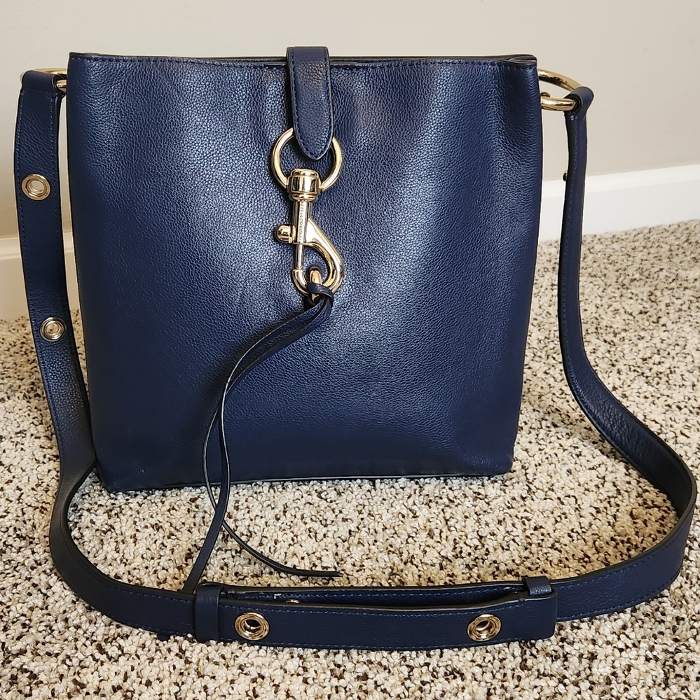 Rebecca Minkoff Megan Small leather feed bag